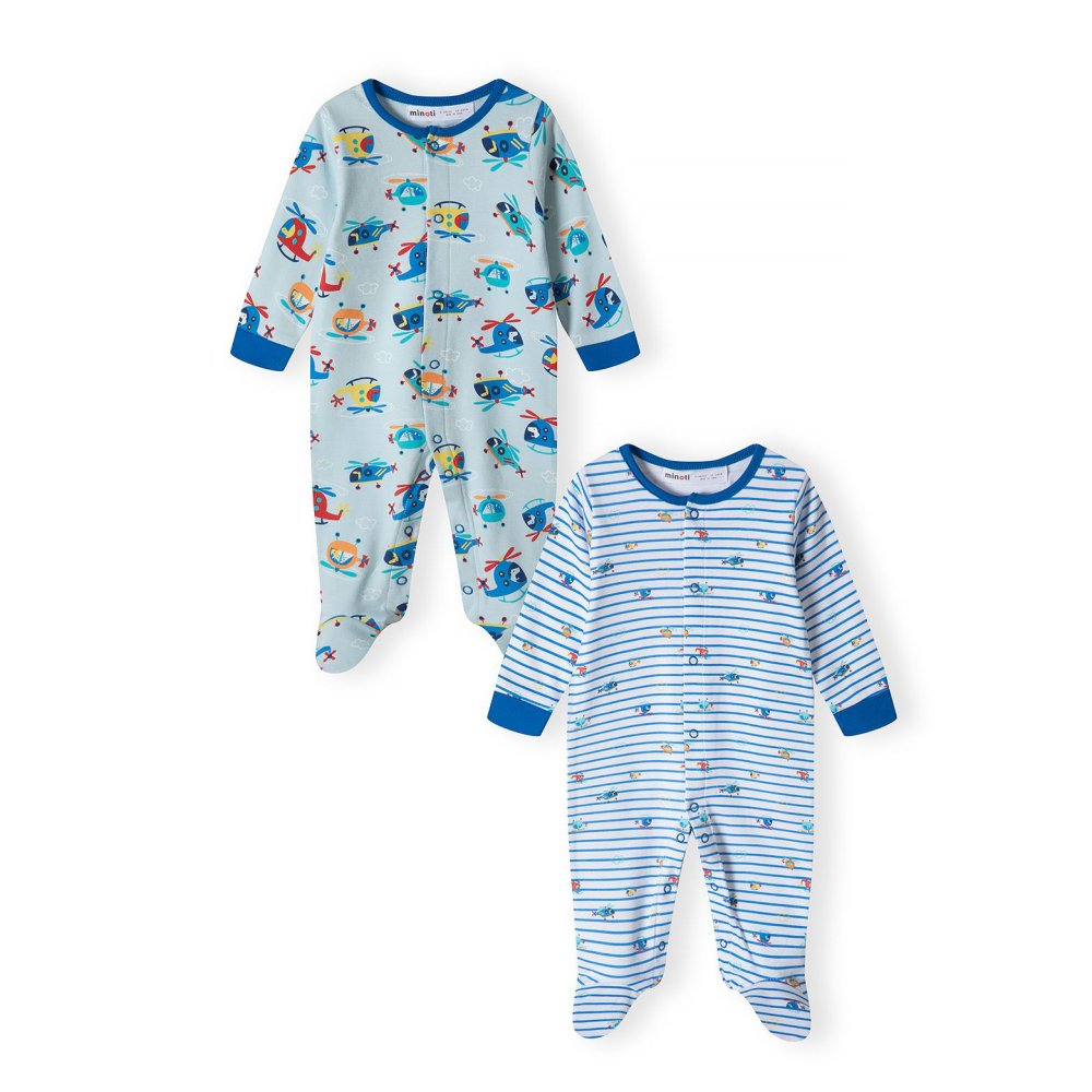 Boys 2 pack Sleepsuit