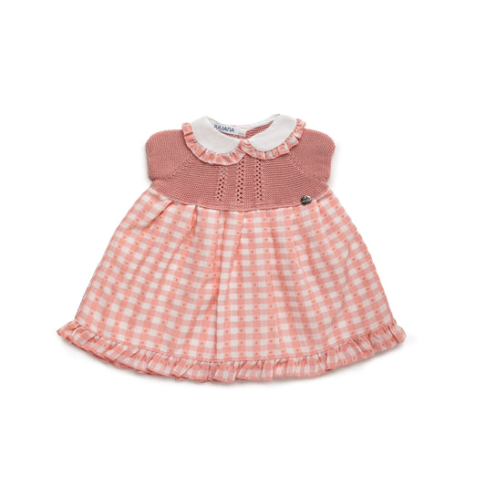 Checked Baby Girl Dress