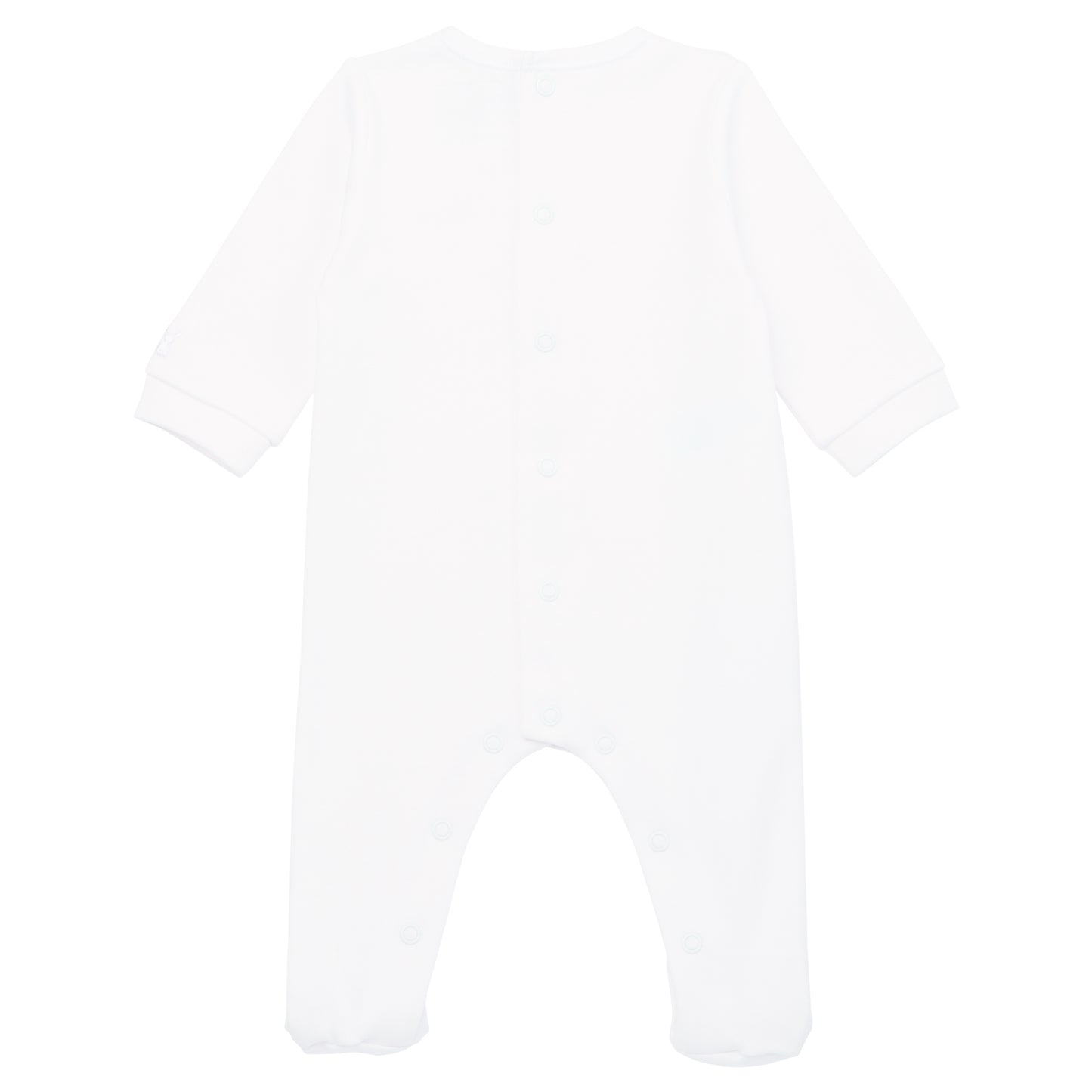 Heath White Babygrow