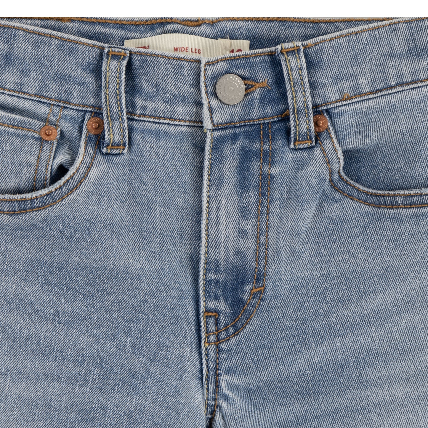 Levis Girls Wide Leg Jeans