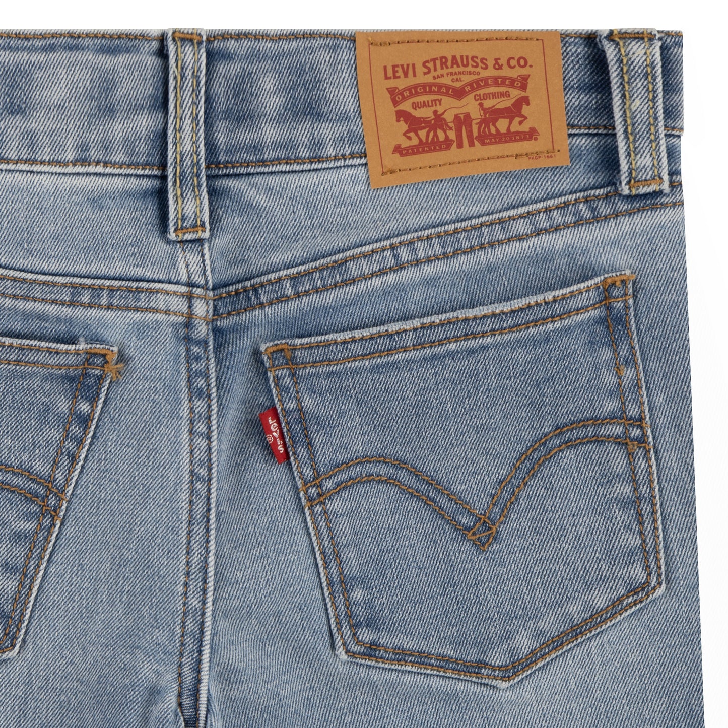 Levis Girls Wide Leg Jeans