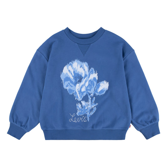 Levis Blue Flower Sweater