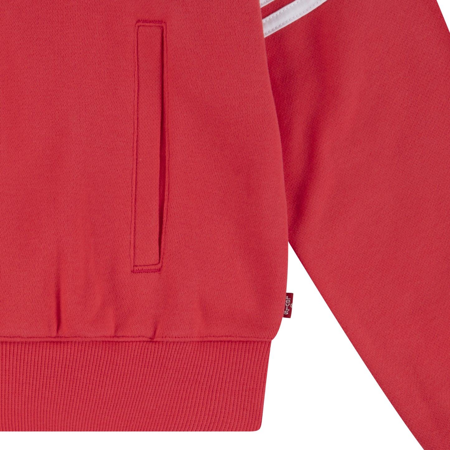 Levis Red Zip up Top