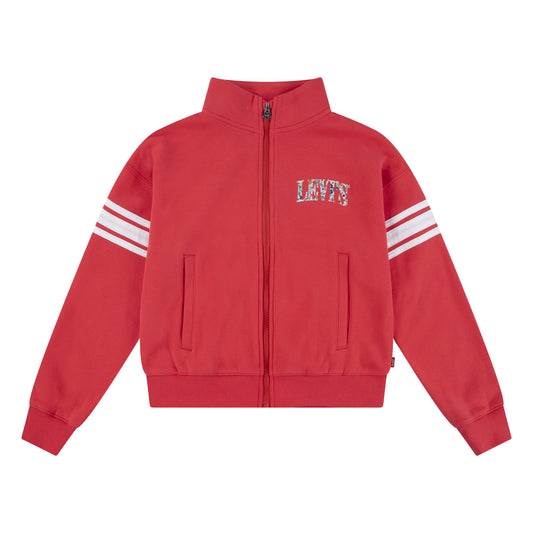 Levis Red Zip up Top