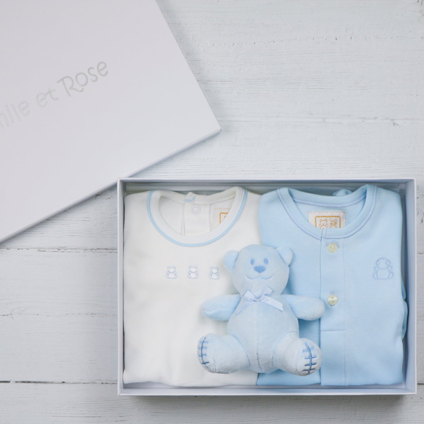 Truman Blue Baby Boys Gift Set