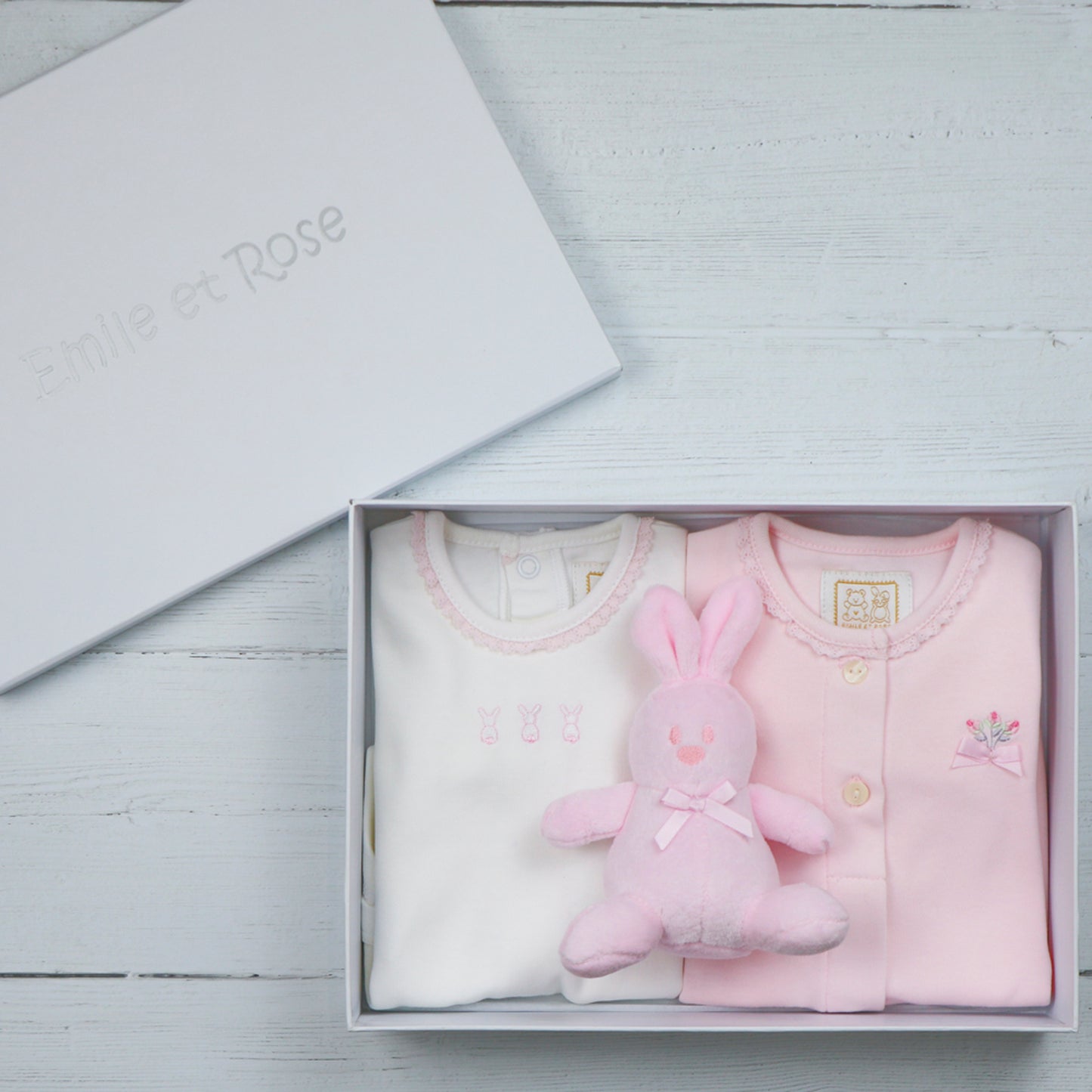 Tessa Pink Baby Girls Gift Set