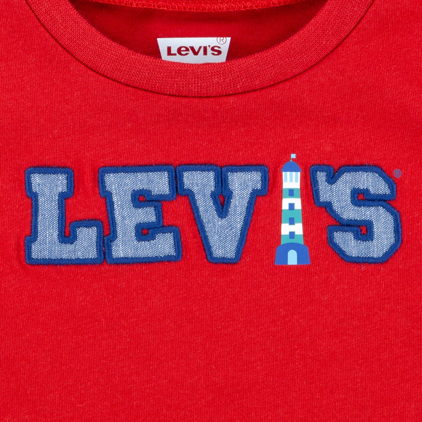 Levis Boys Red T shirt