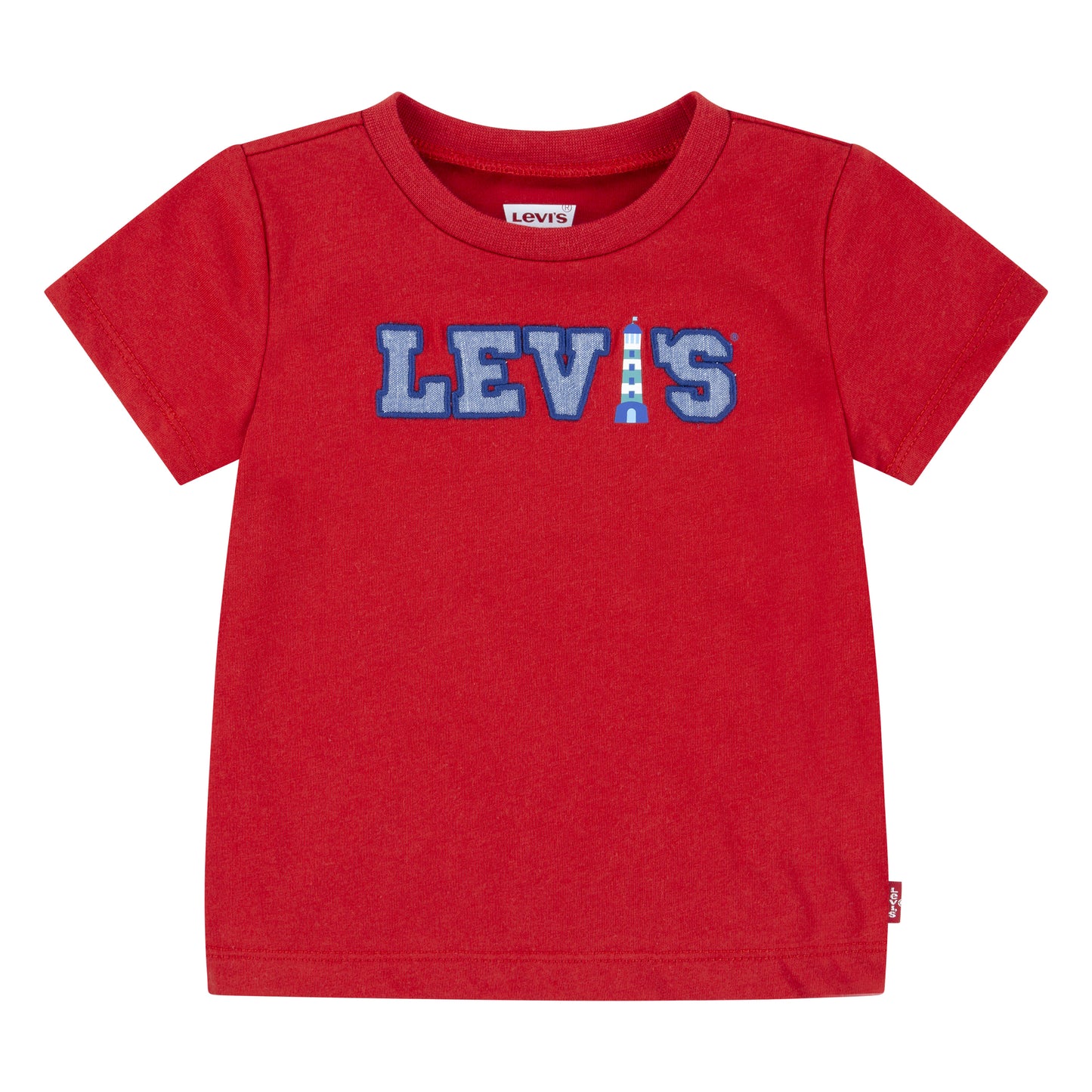 Levis Boys Red T shirt