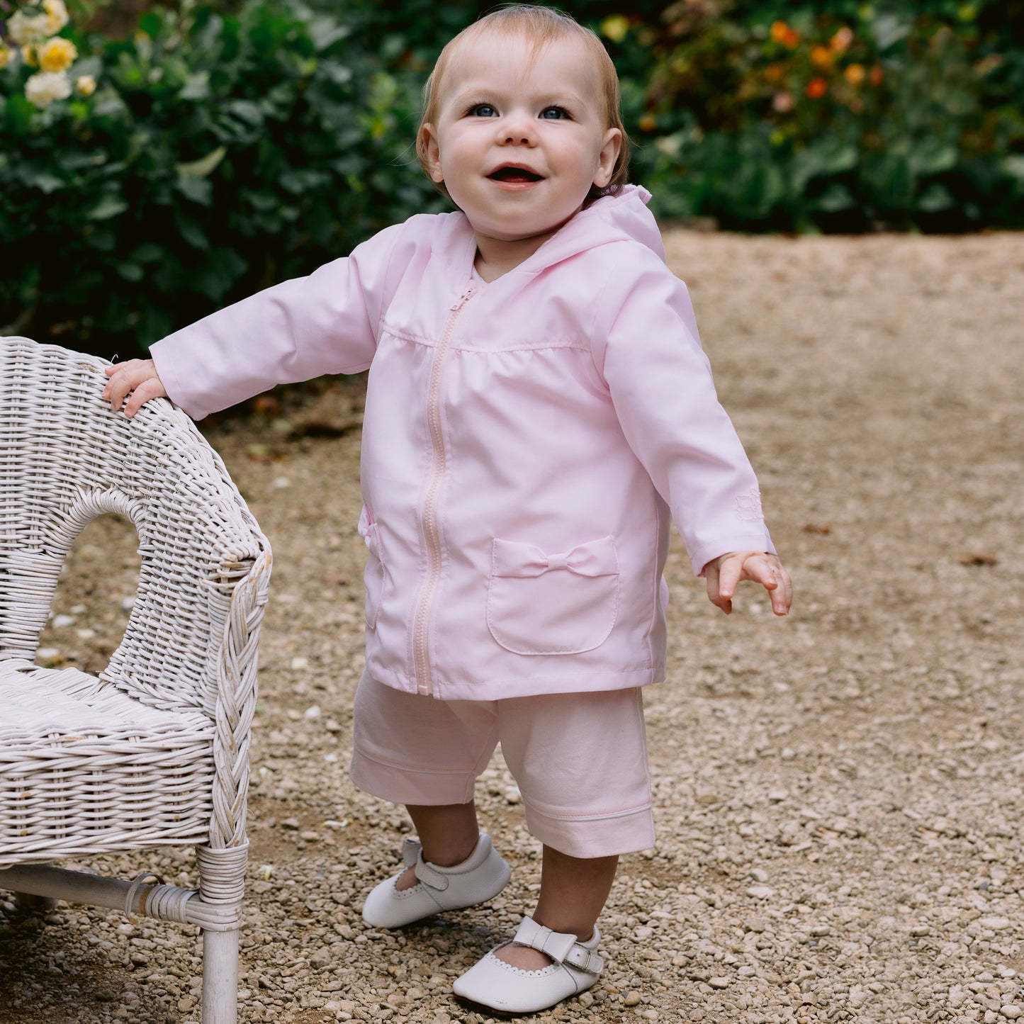 Flo Pink Bunny Girls Summer Jacket