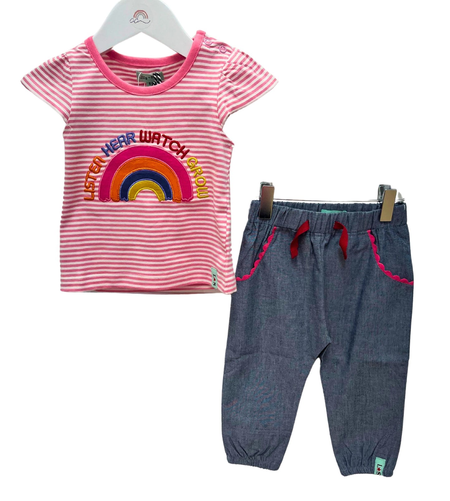 Rainbow Top & Trouser Set