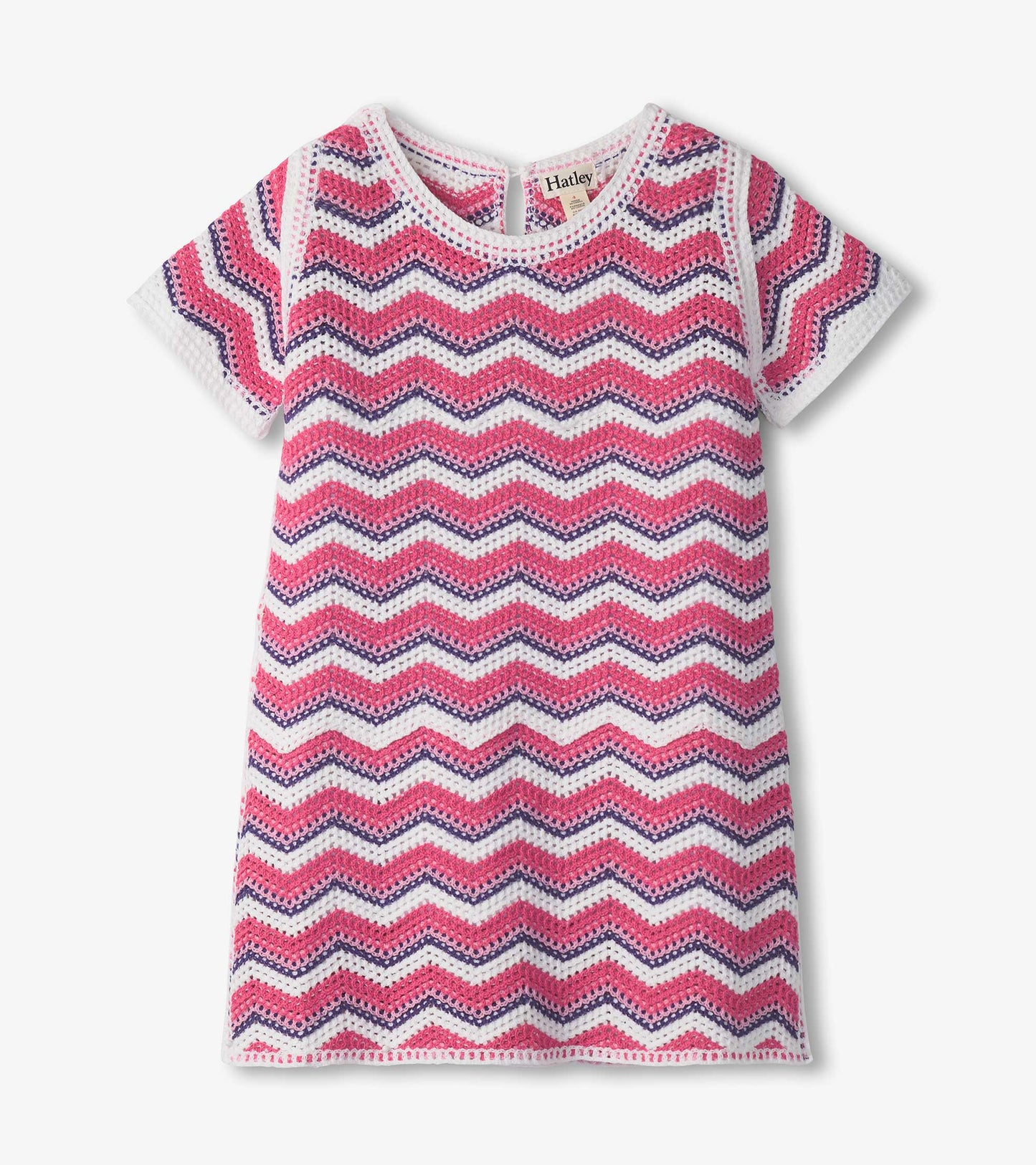 Rose Chevron Dress