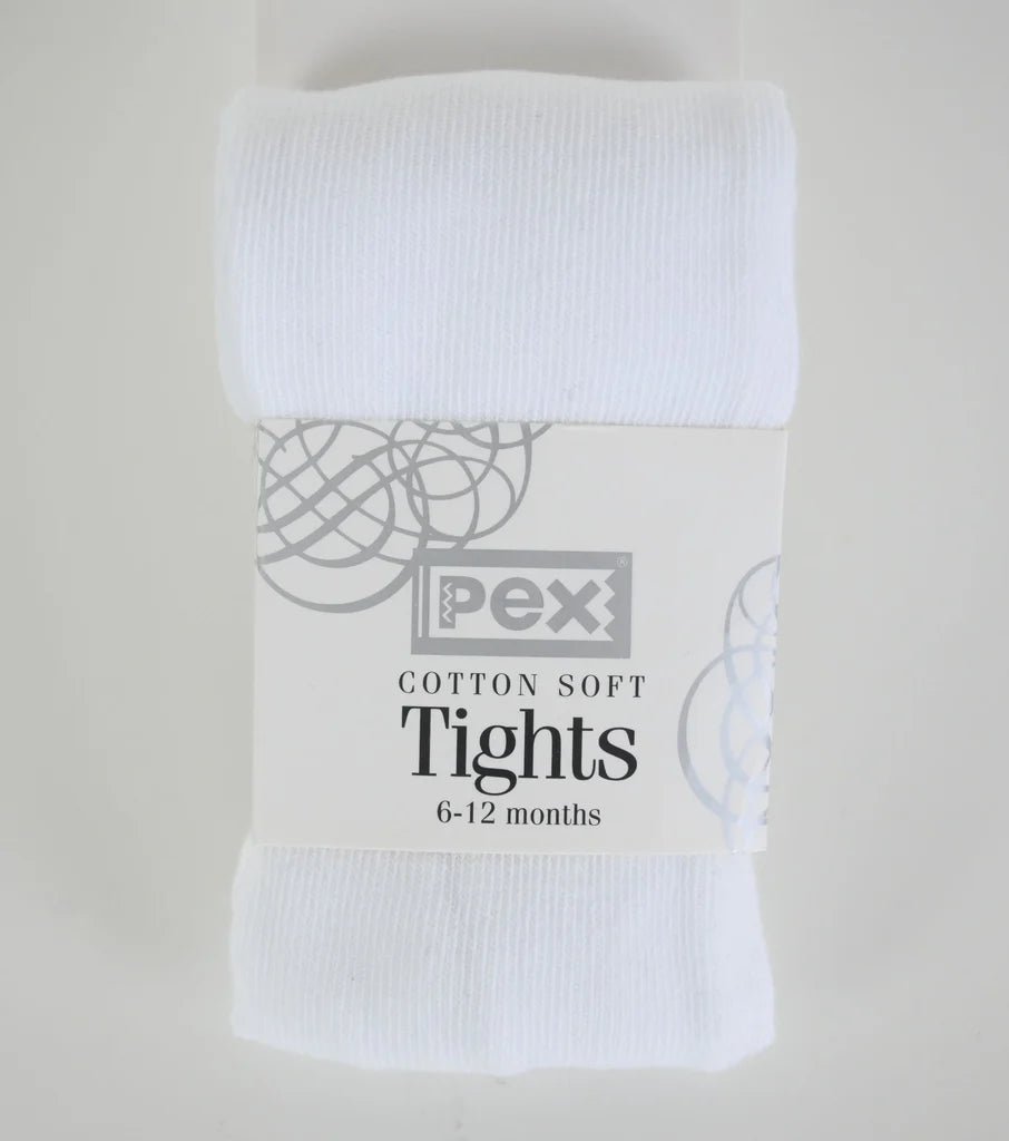 Classic White Baby Tights