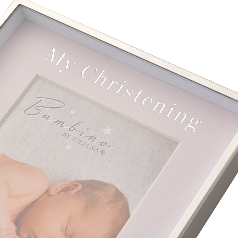 Silver Colour Photo Frame "Christening Day"